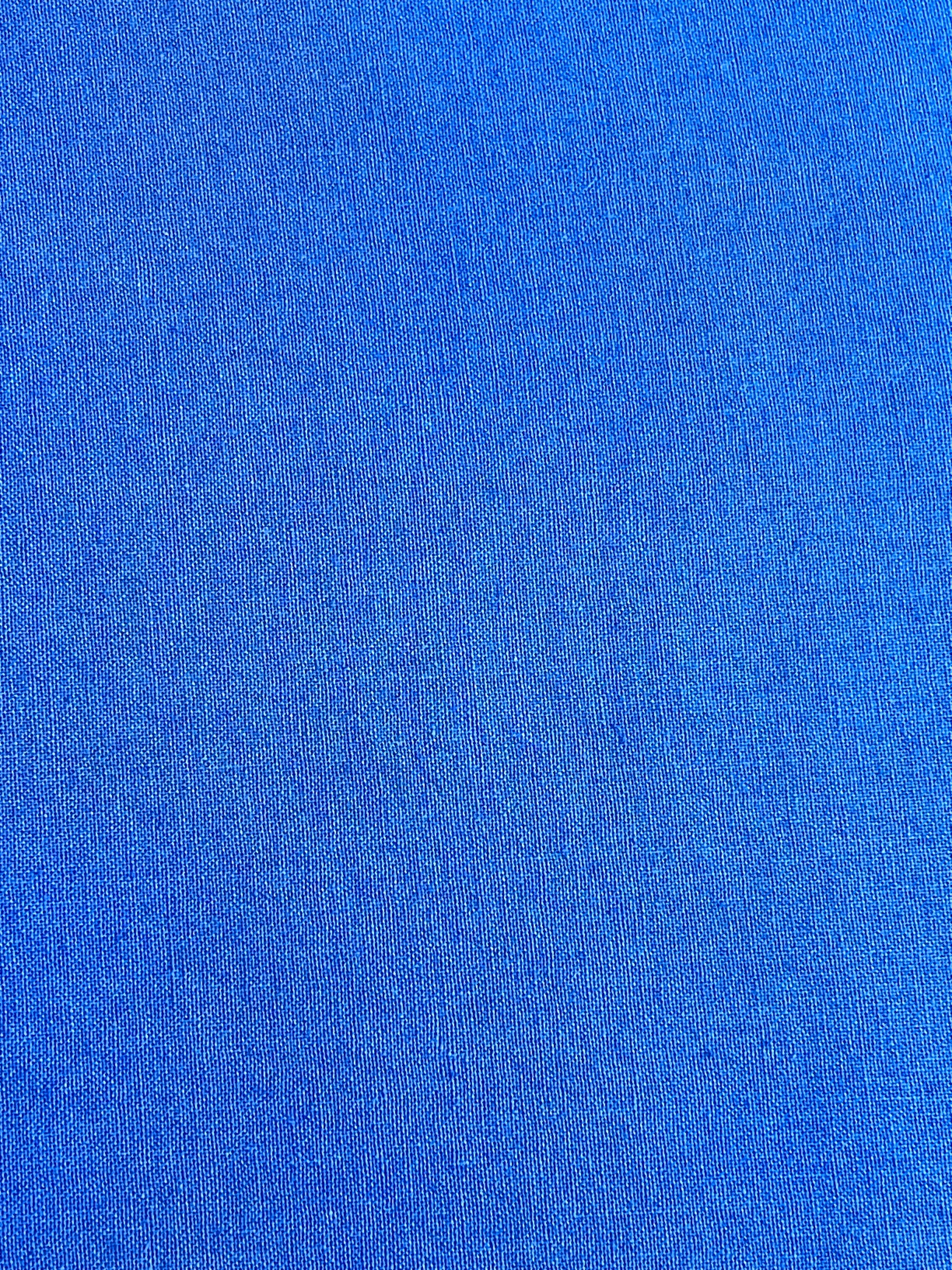 Plain Royal Blue Fabric Breakaway Lanyard image 1