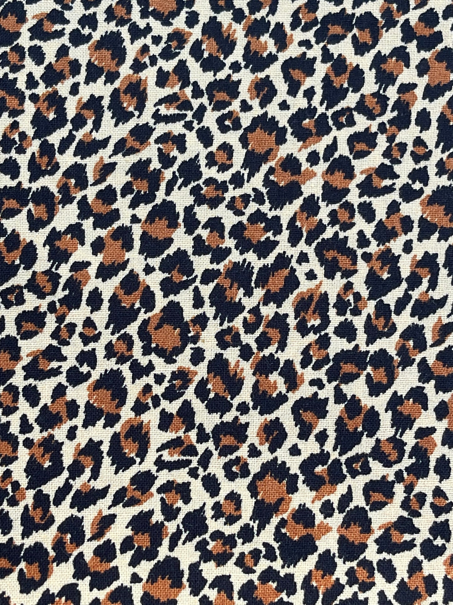 Leopard print Fabric Breakaway Lanyard image 1