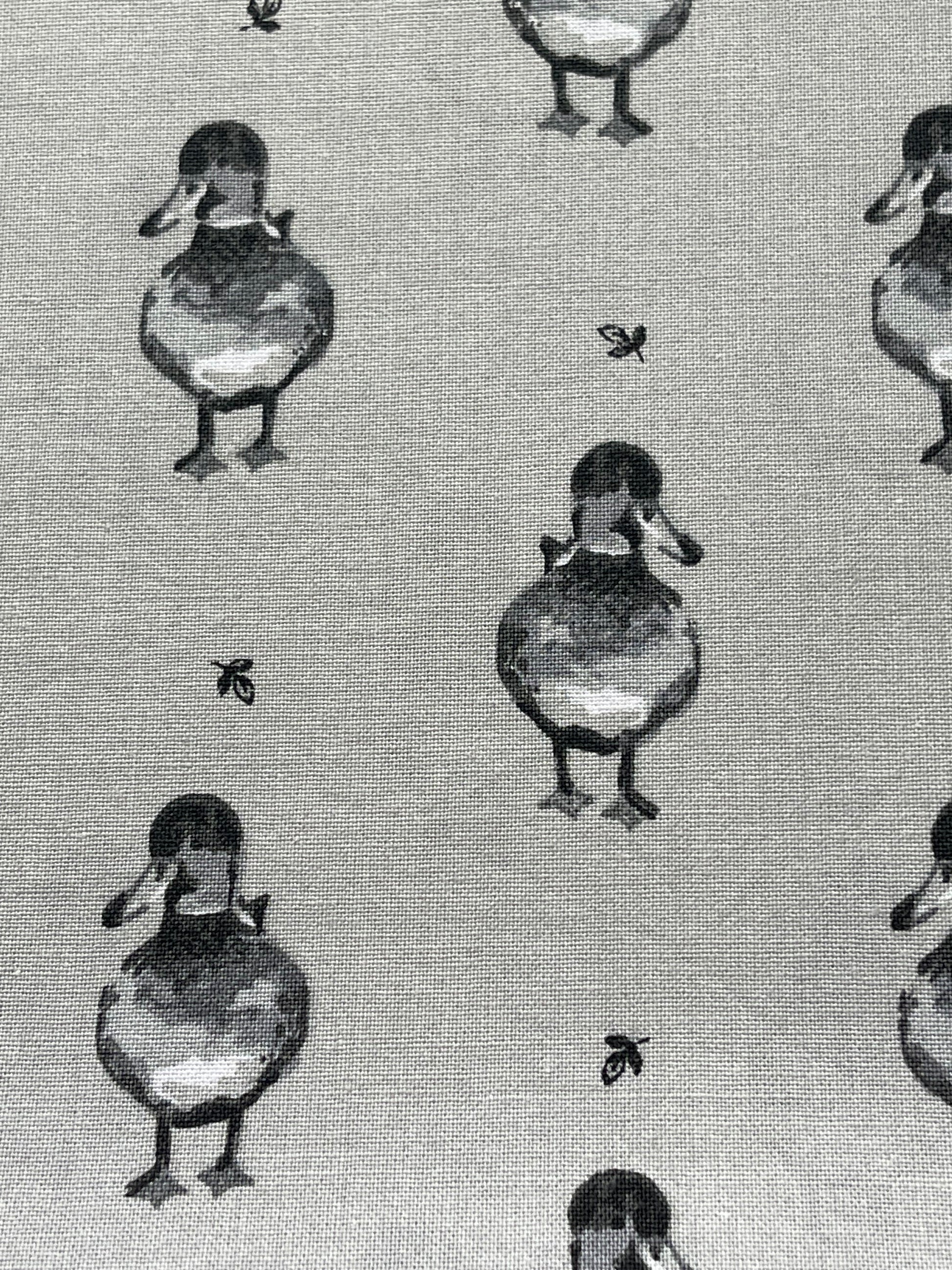 Duck Grey Fabric Safety Breakaway Lanyard image 1