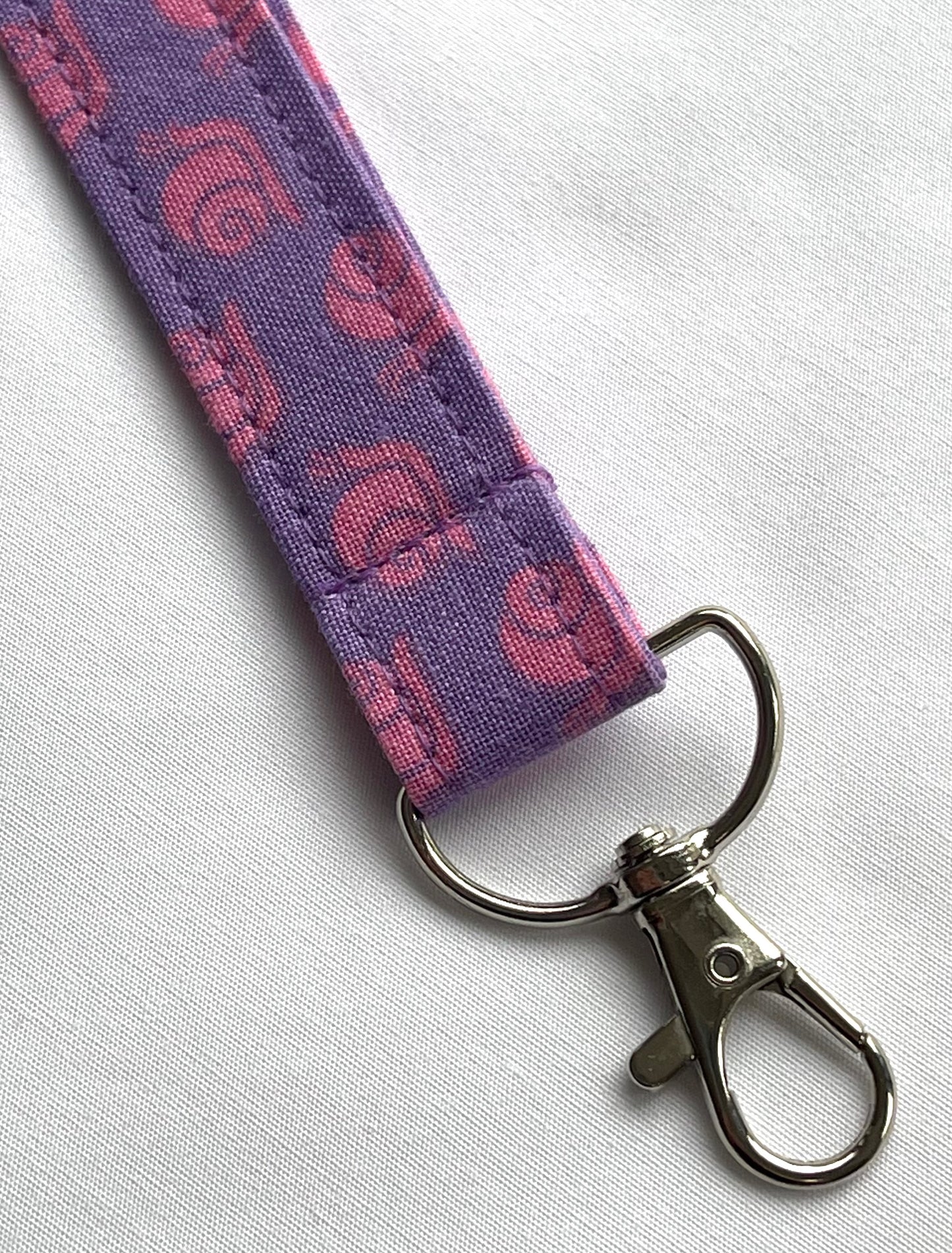 Snail Fabric Breakaway Lanyard image 3