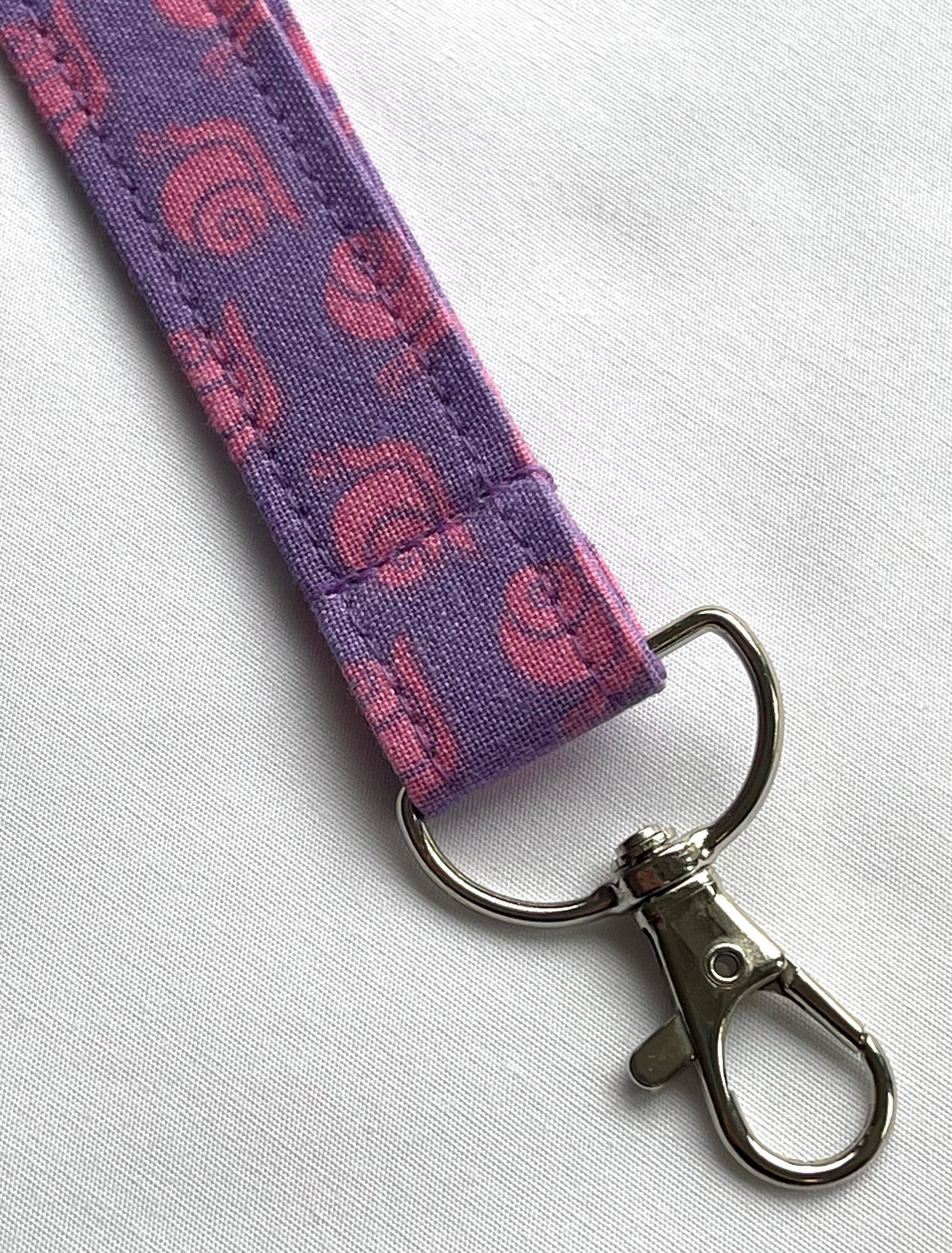 Snail Fabric Breakaway Lanyard image 3