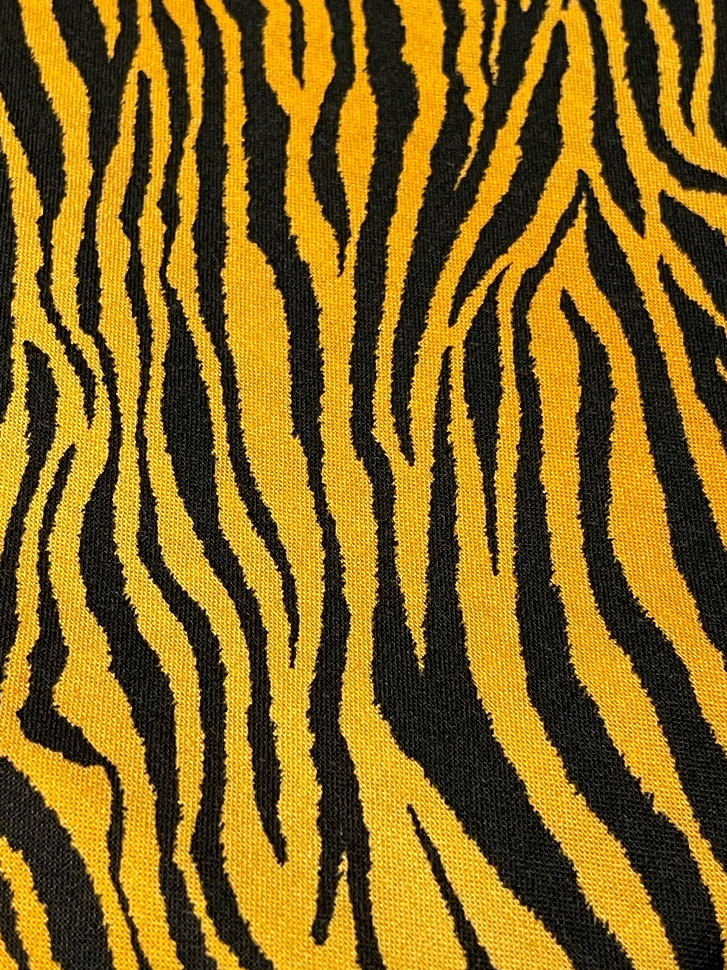 Tiger stripe Fabric Breakaway Lanyard image 1
