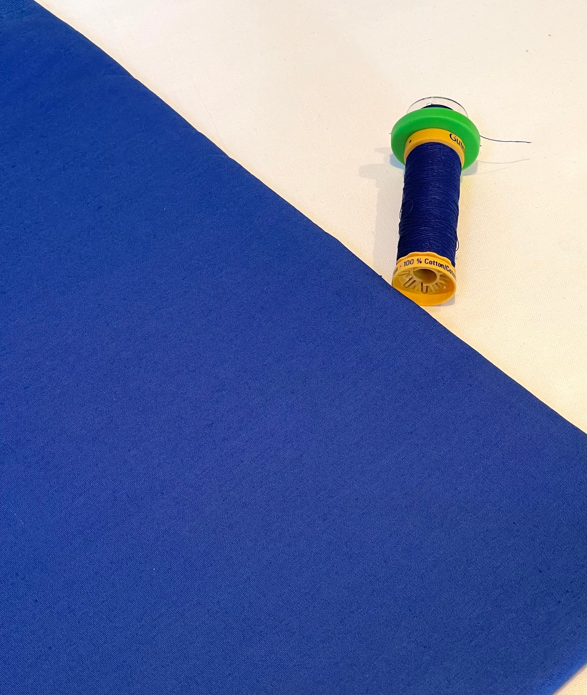 Organic Fabric Blue Safety Breakaway Lanyard image 1