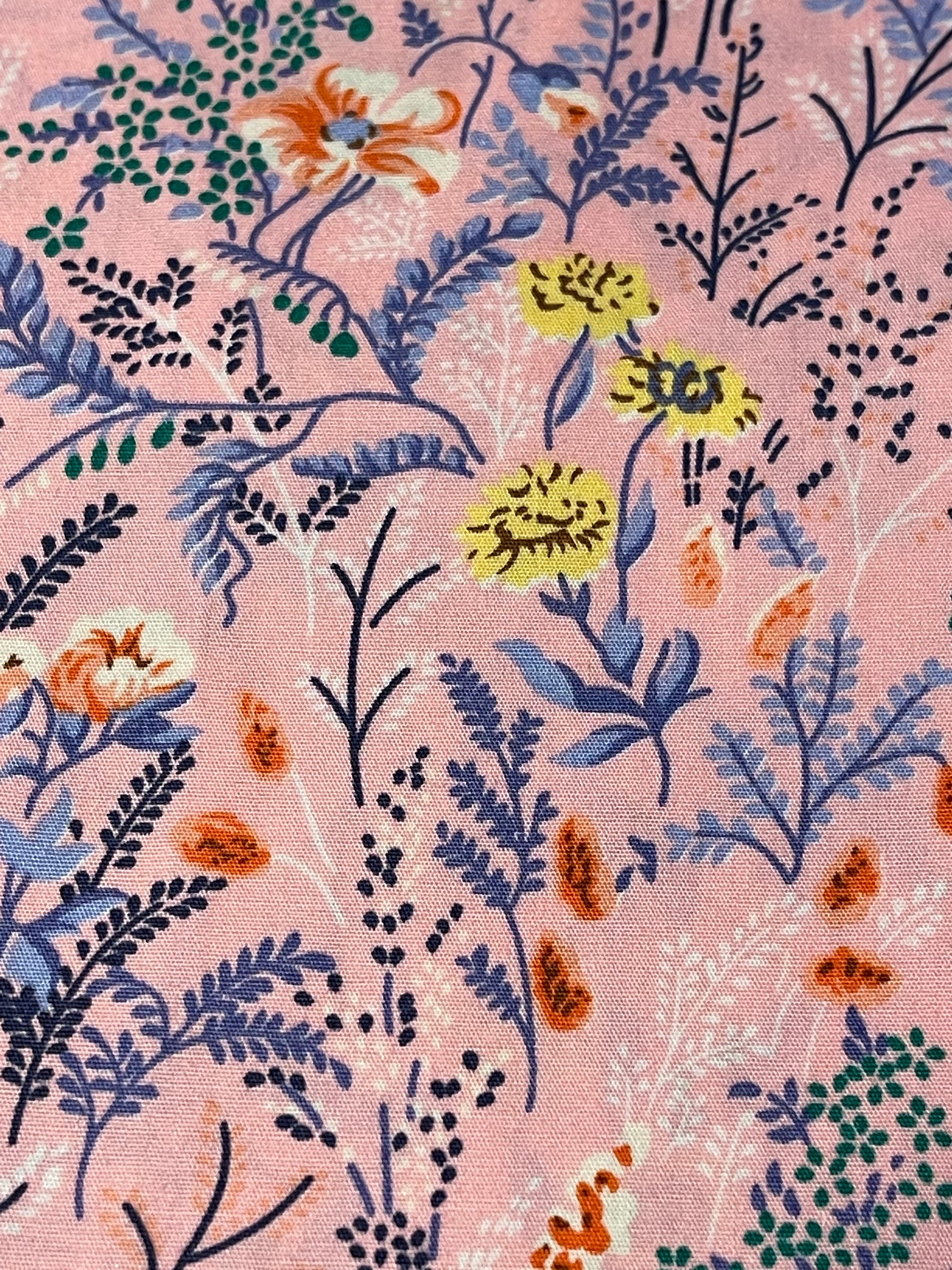 Pink Floral Fabric Breakaway Lanyard image 5