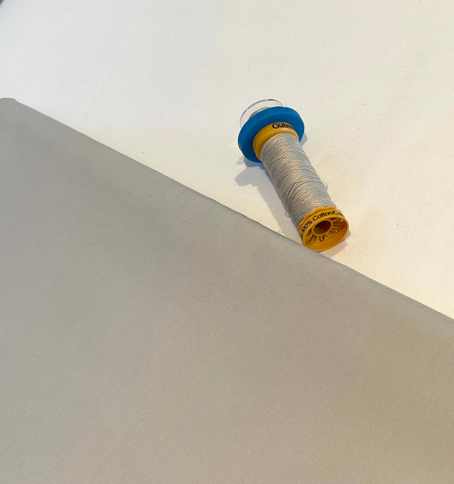 Organic Fabric Grey Safety Breakaway Lanyard image 1