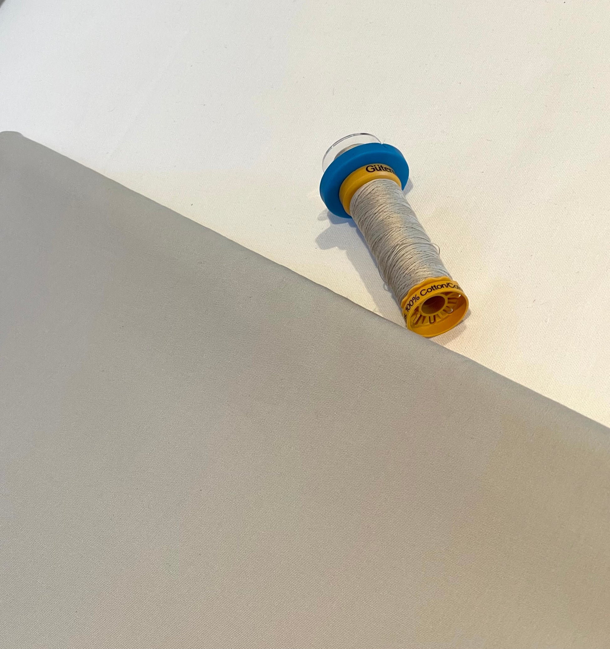 Organic Fabric Grey Safety Breakaway Lanyard image 1