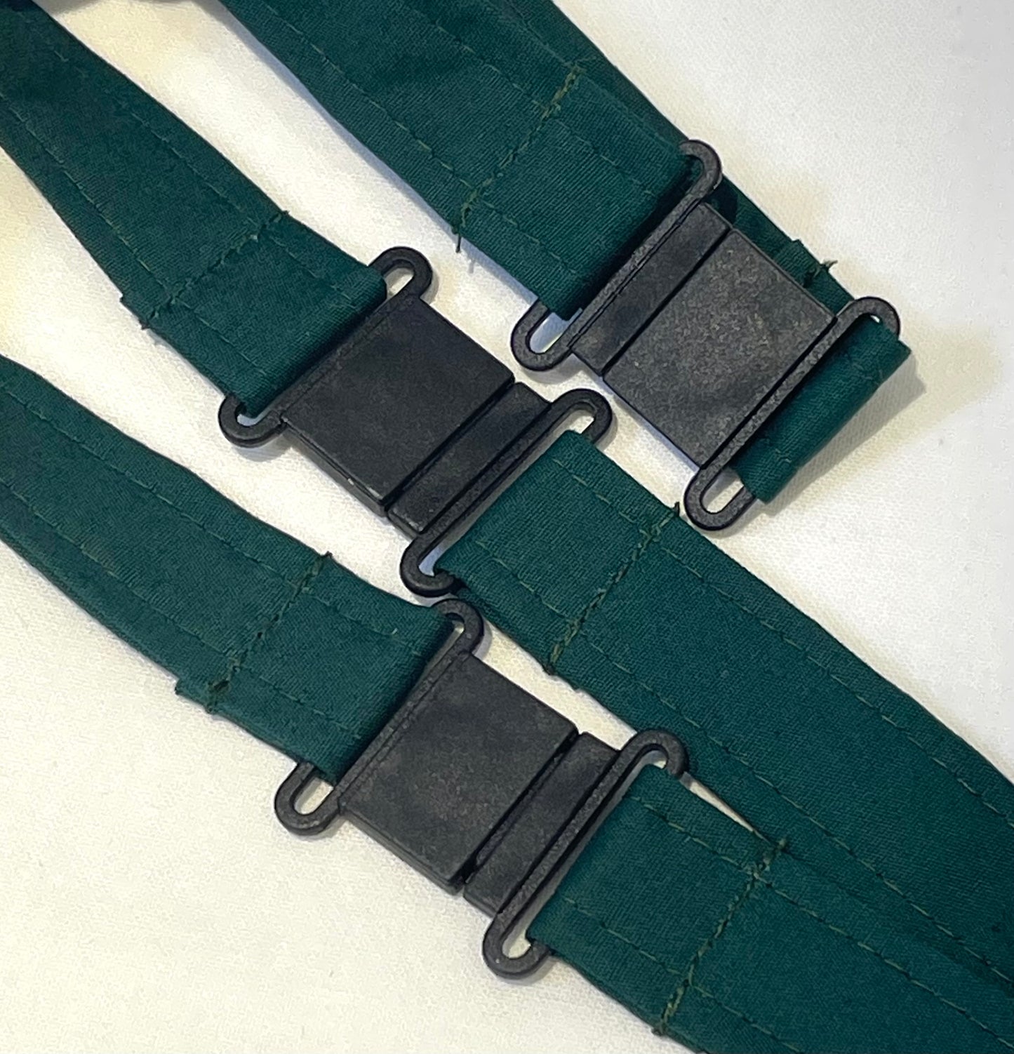 Organic Fabric Green Safety Breakaway Lanyard image 2