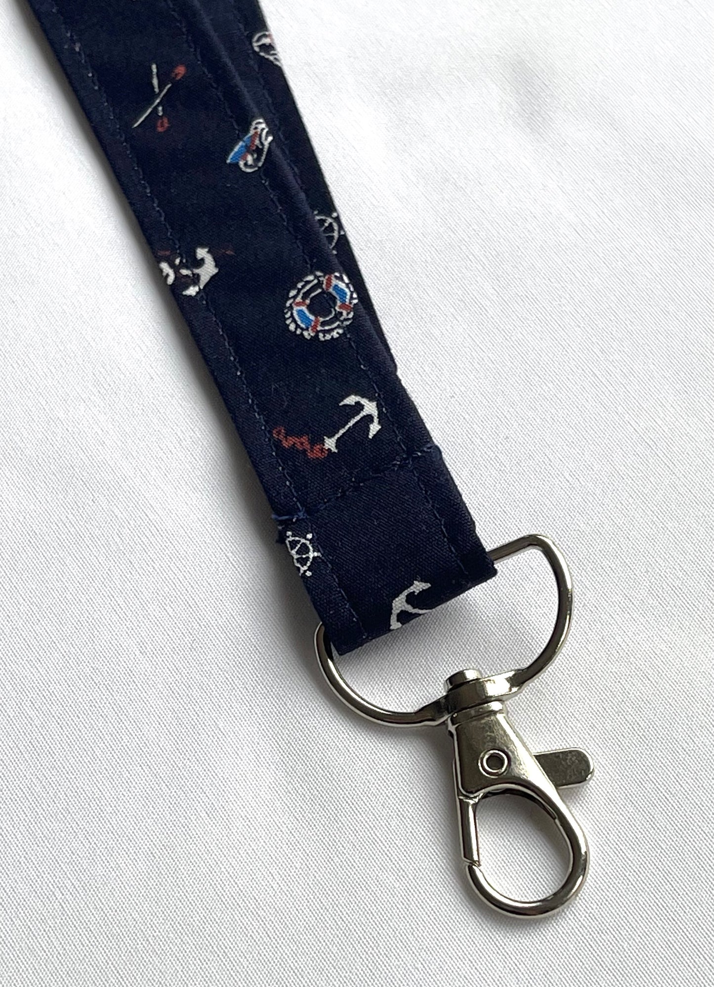 Ship Ahoy Fabric Breakaway Lanyard image 3