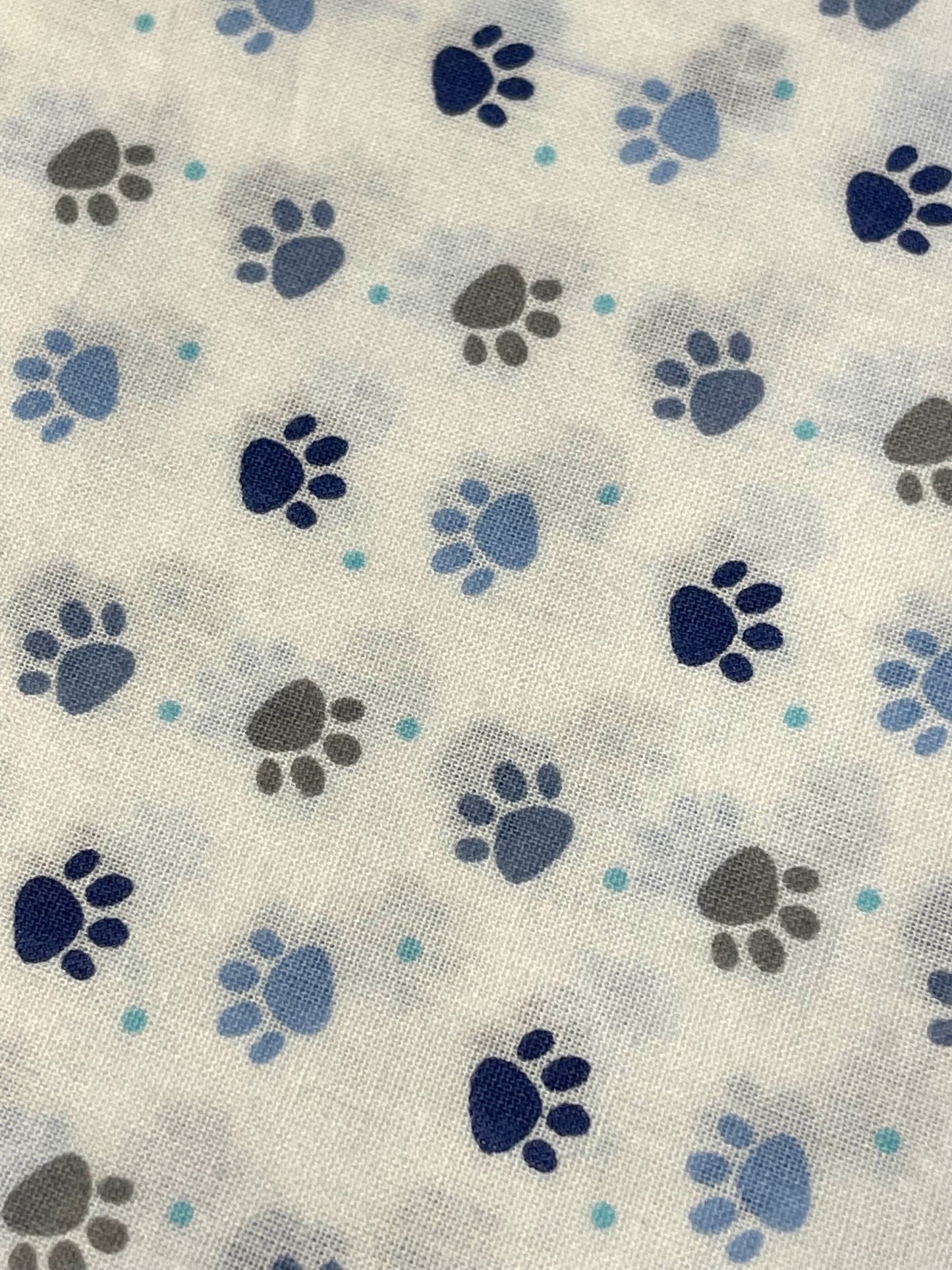 Paw Prints Fabric Breakaway Lanyard image 5