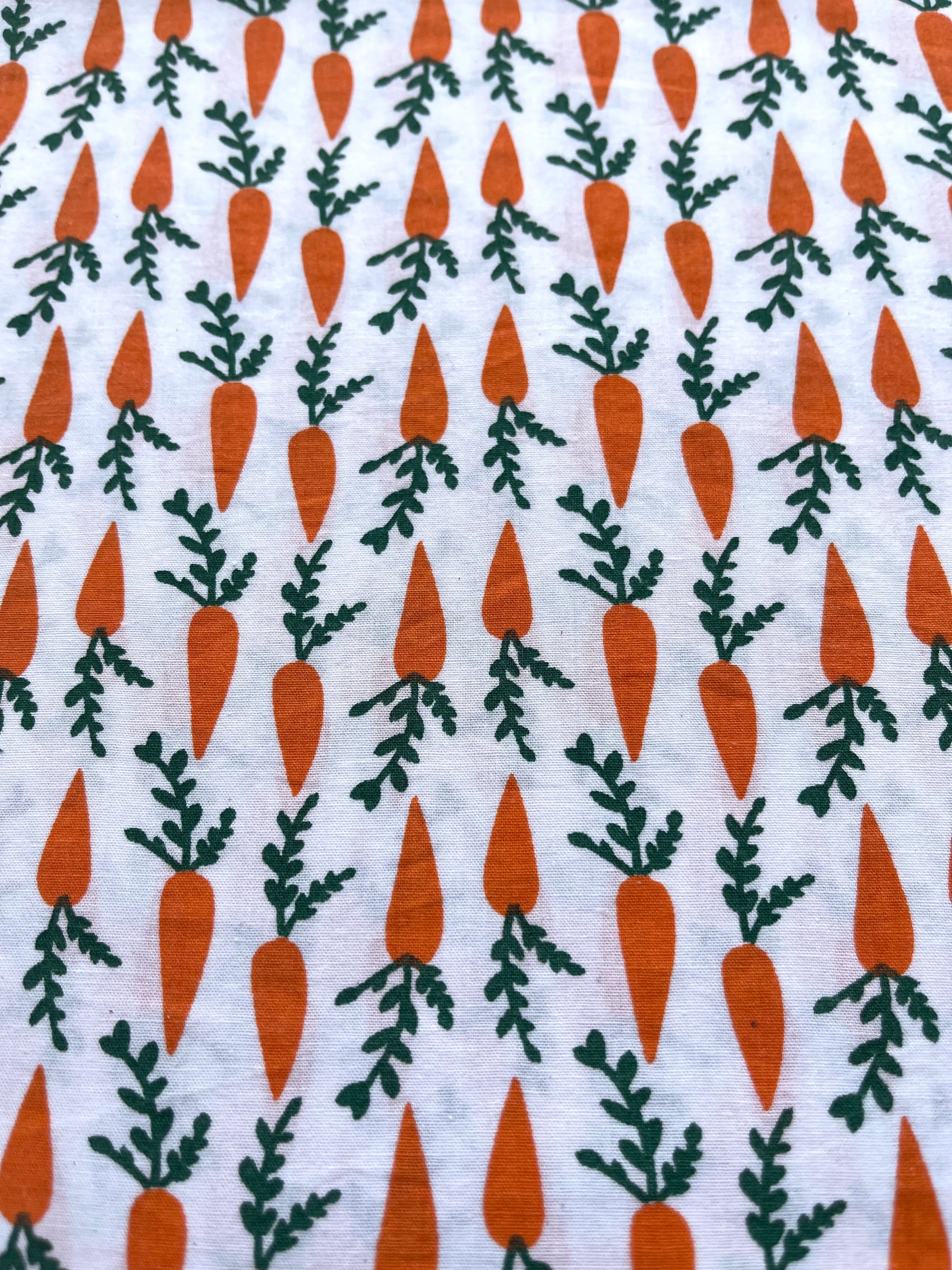 Carrot Fabric Breakaway Lanyard - House of Lanyards