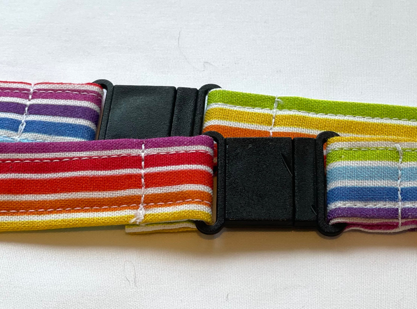 Rainbow Fabric Breakaway Lanyard - House of Lanyards