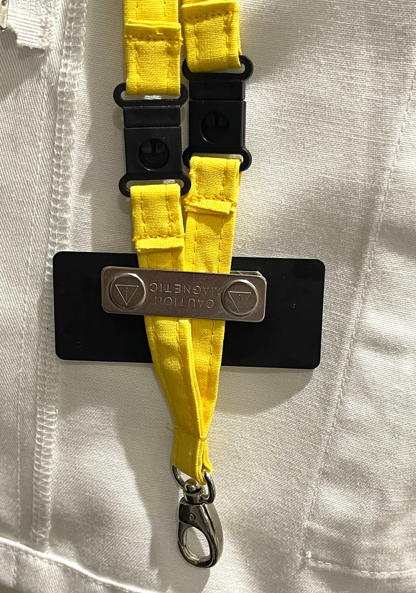 Plain: daffodil Yellow Breakaway Lanyard