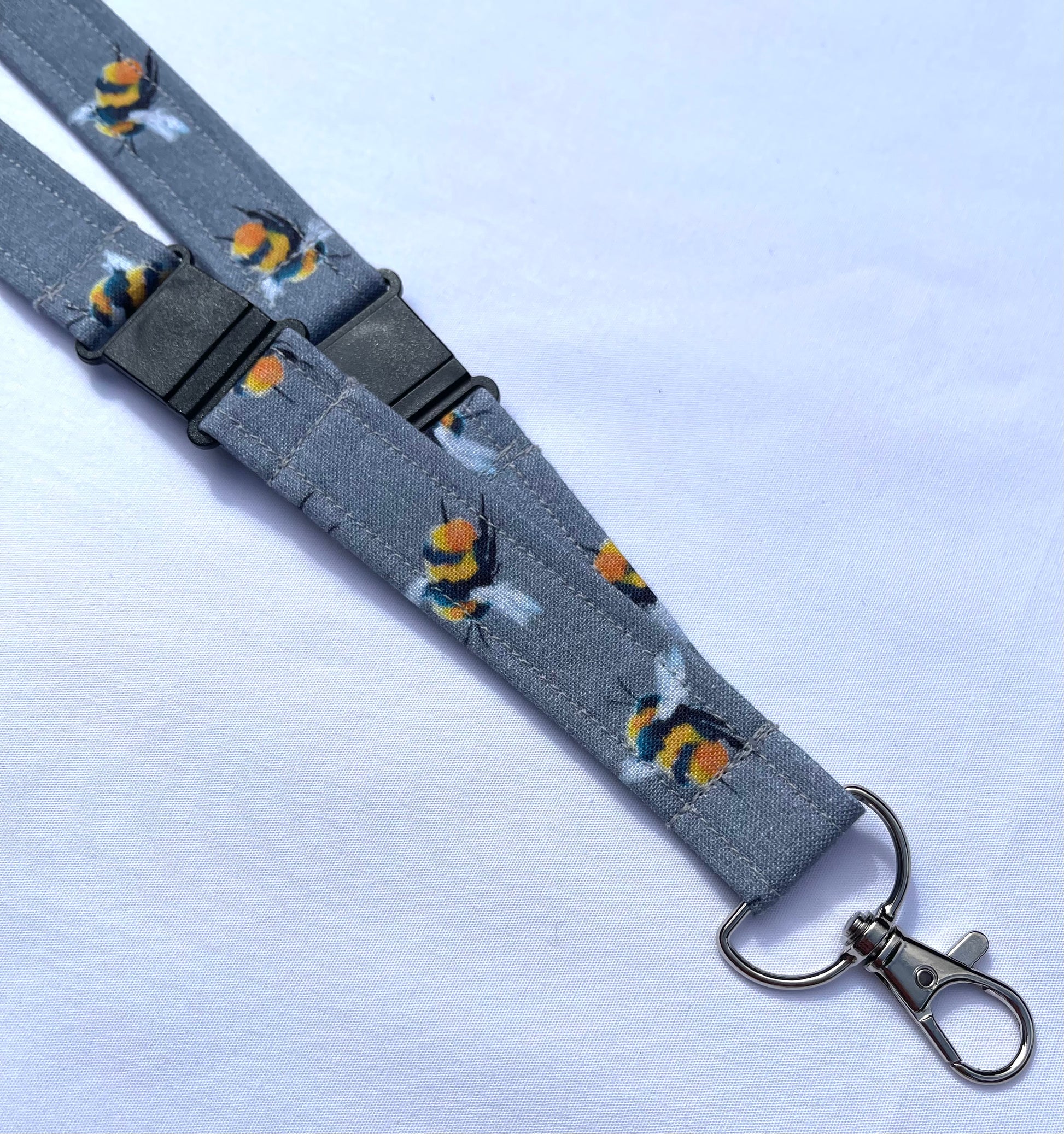 Humble Bumble Fabric Breakaway Lanyard - House of Lanyards