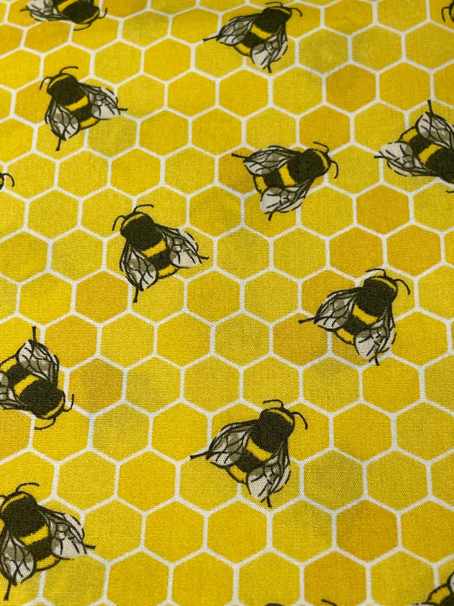 Yellow Bee Fabric Breakaway Lanyard - House of Lanyards