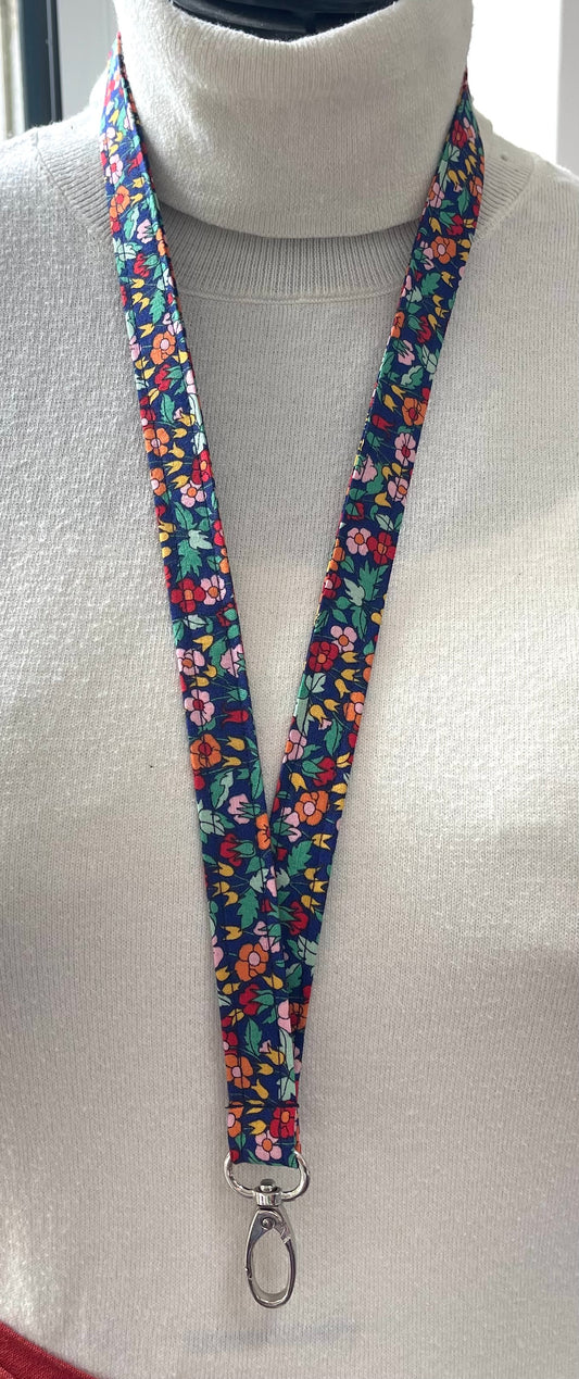 Liberty Breakaway Lanyard: Piccadilly Poppy