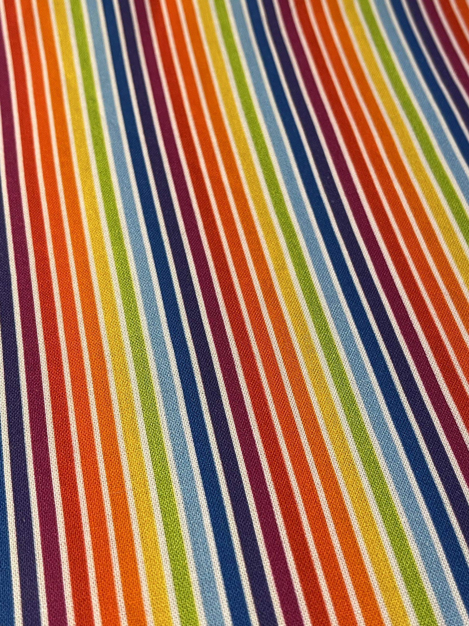 Rainbow Fabric Breakaway Lanyard - House of Lanyards