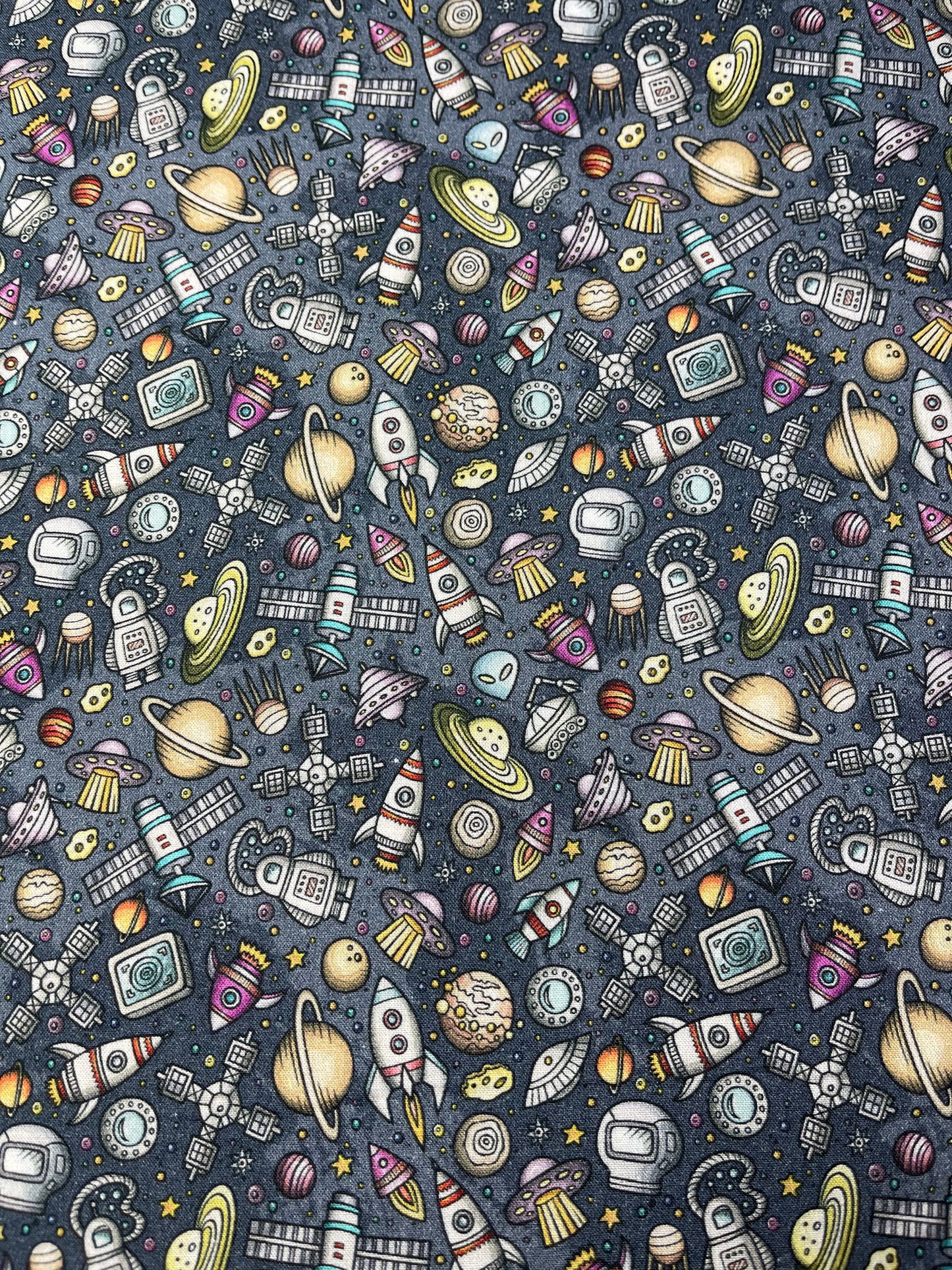 Space Fabric Breakaway Lanyard - House of Lanyards