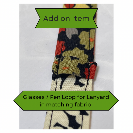 ADD ON ITEM Lanyard loop for Glasses or Pen image 1