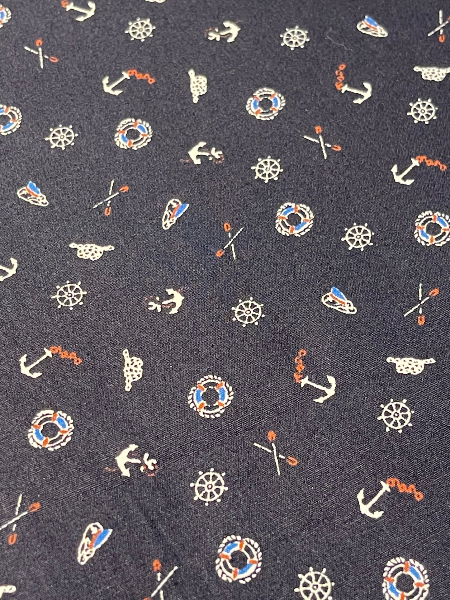 Ship Ahoy Fabric Breakaway Lanyard image 1