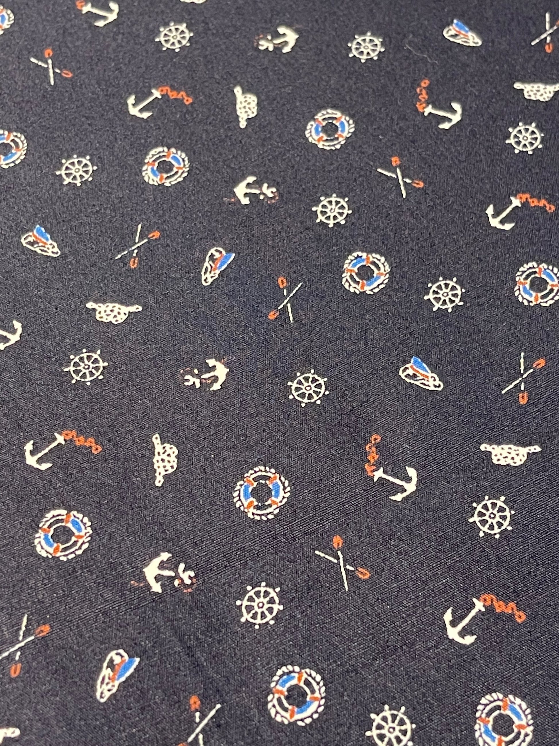 Ship Ahoy Fabric Breakaway Lanyard image 1