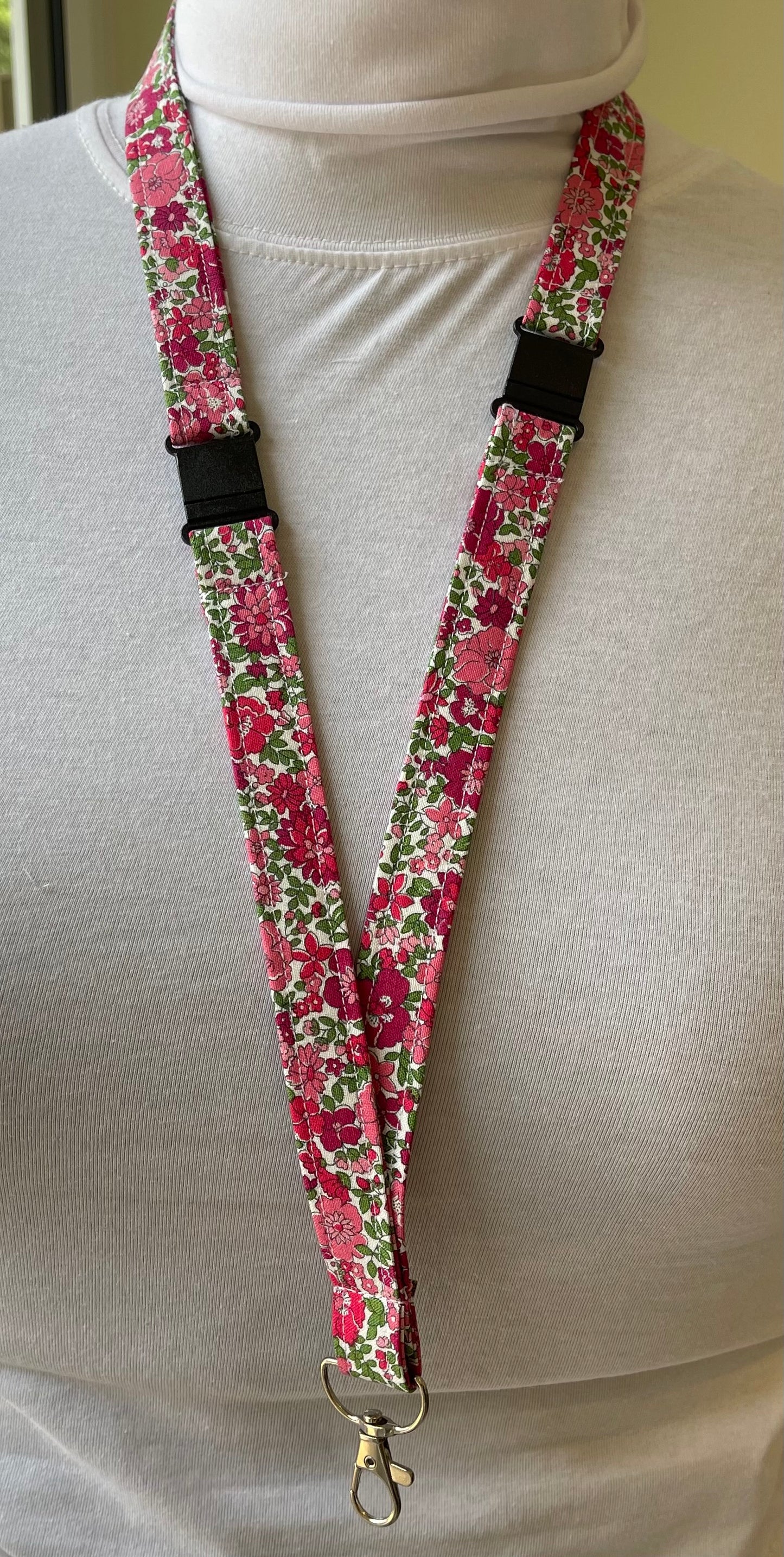 Liberty Breakaway Lanyard: Summer Arley Gardens image 0