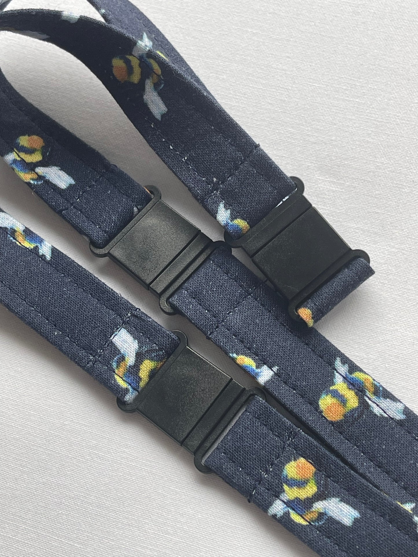 Blue Bee Fabric Breakaway Lanyard image 3