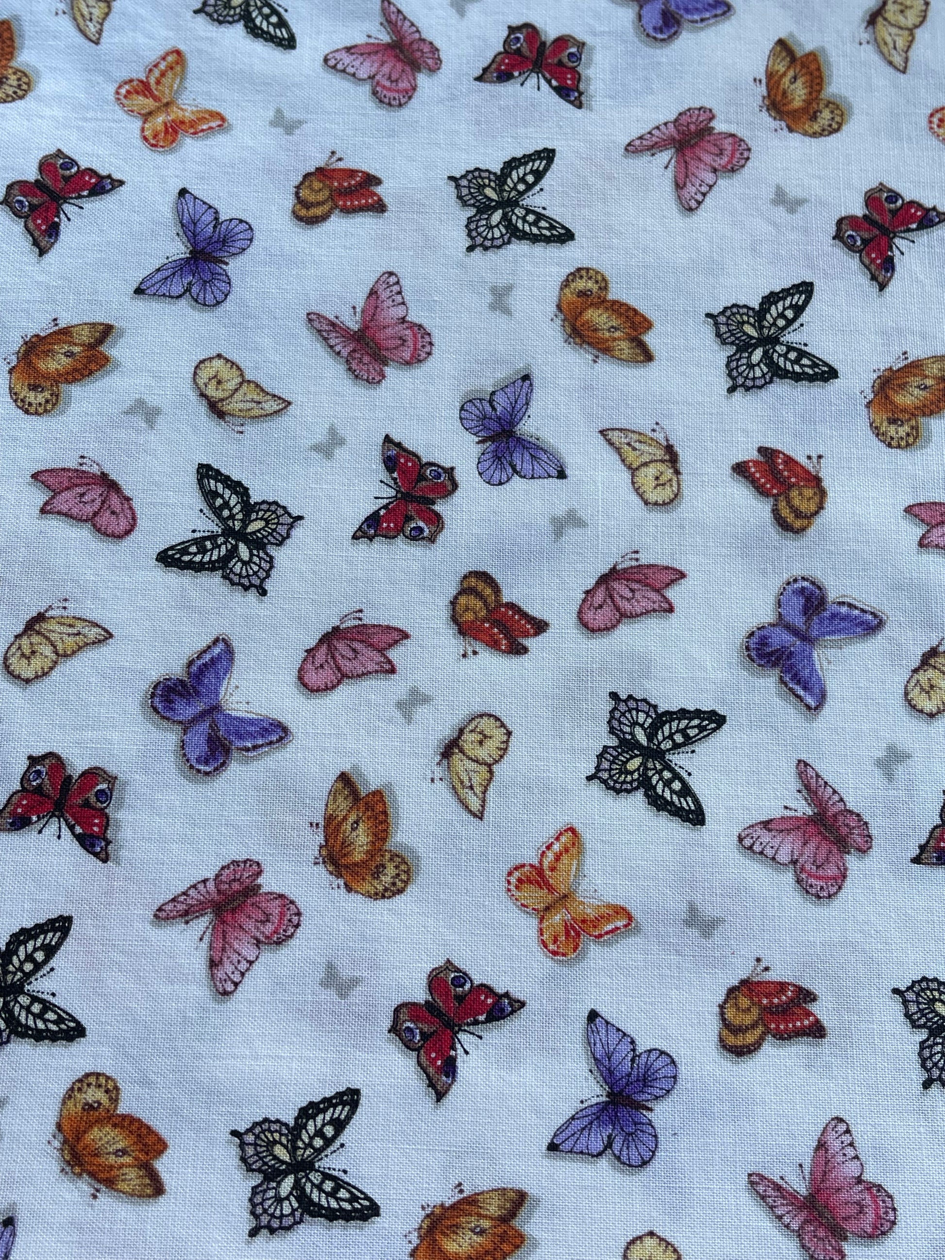 Butterfly Fabric Breakaway Lanyard image 1