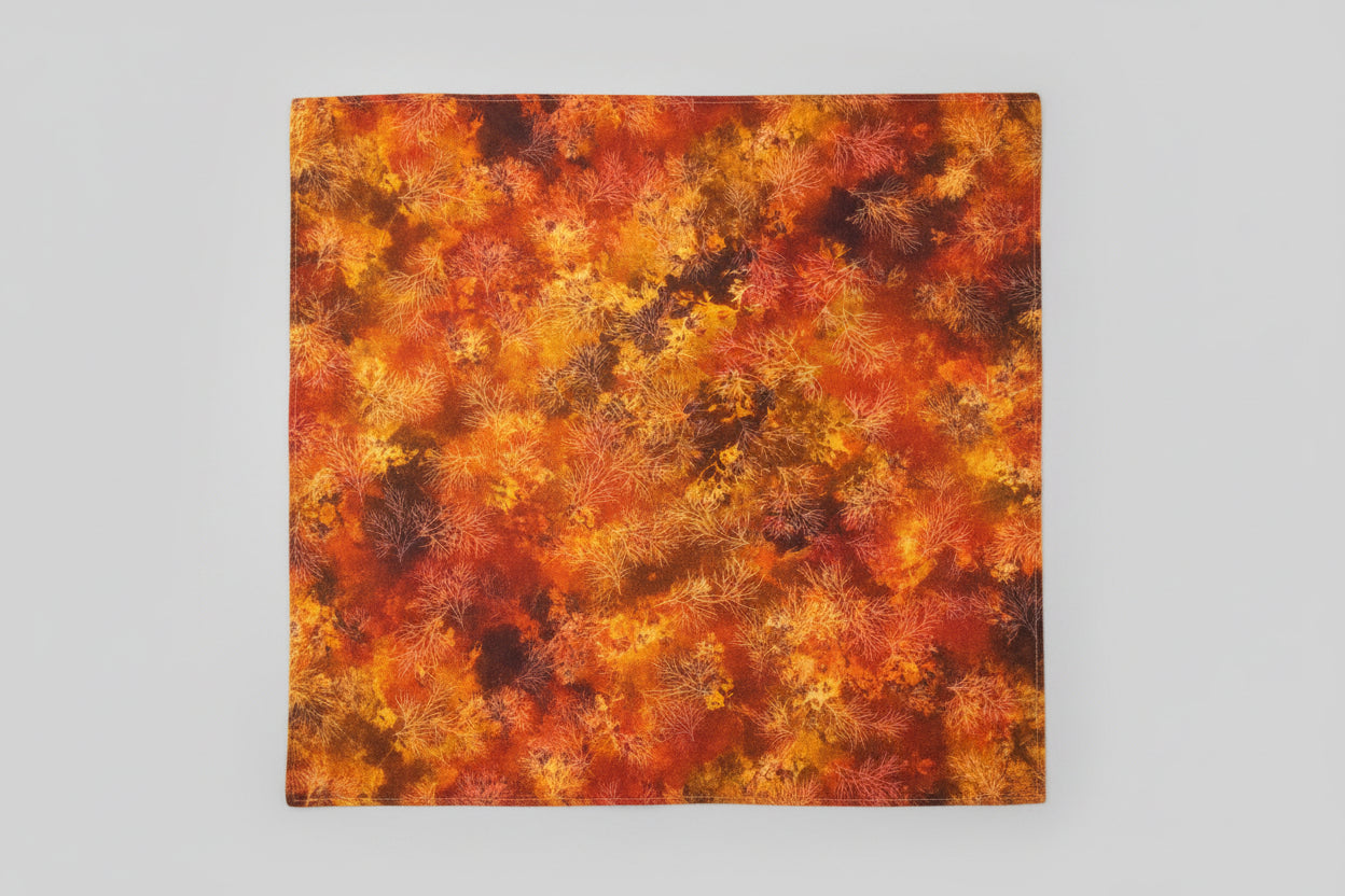 Autumn Fabric Breakaway Lanyard image 1