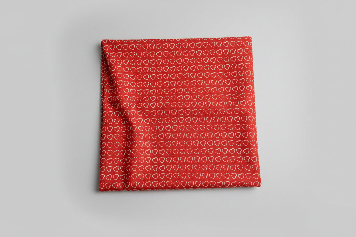 Be My Valentine Fabric Breakaway Lanyard - House of Lanyards