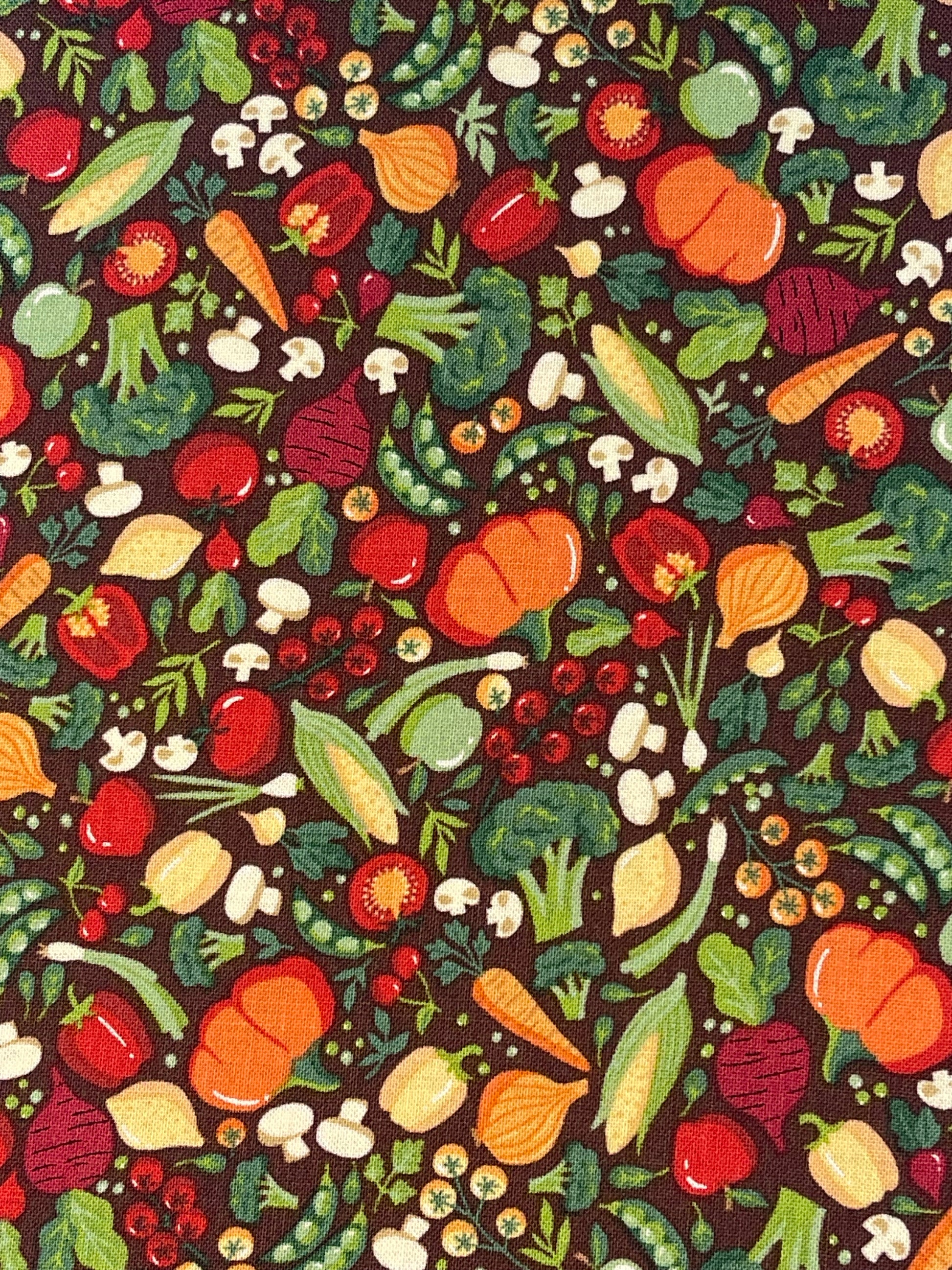 Garden Veg  Fabric 