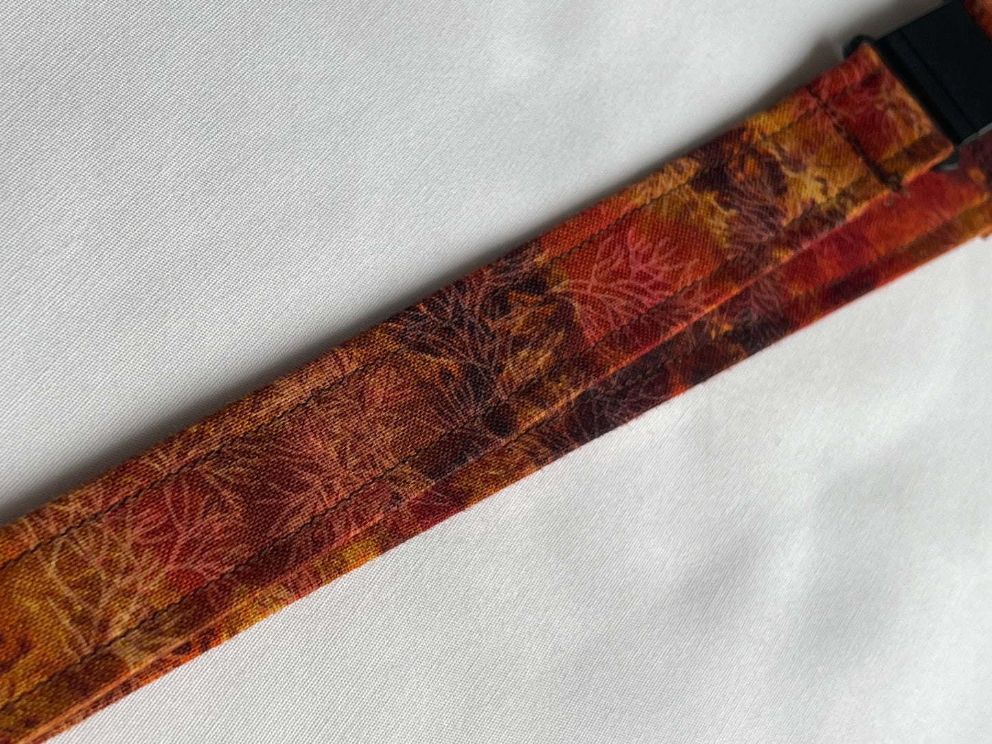 Autumn Fabric Breakaway Lanyard