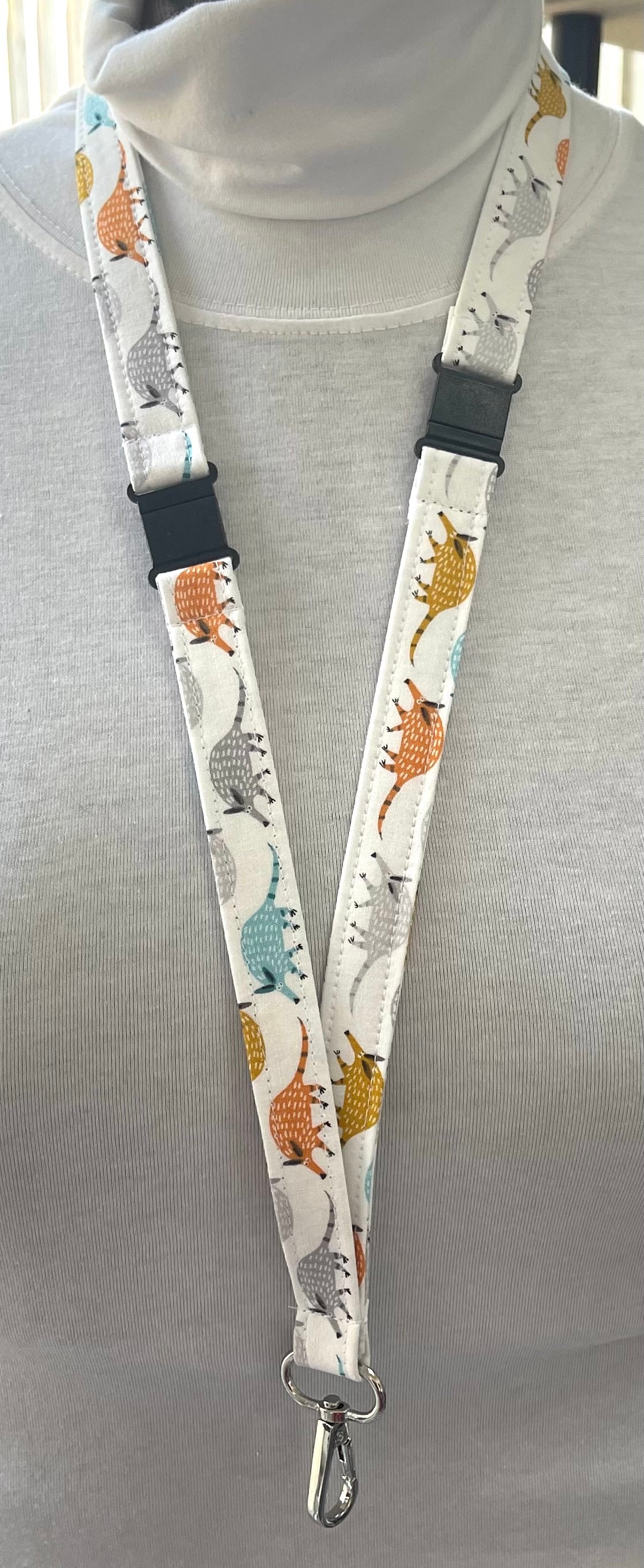 Aardvark Fabric Breakaway Lanyard - House of Lanyards