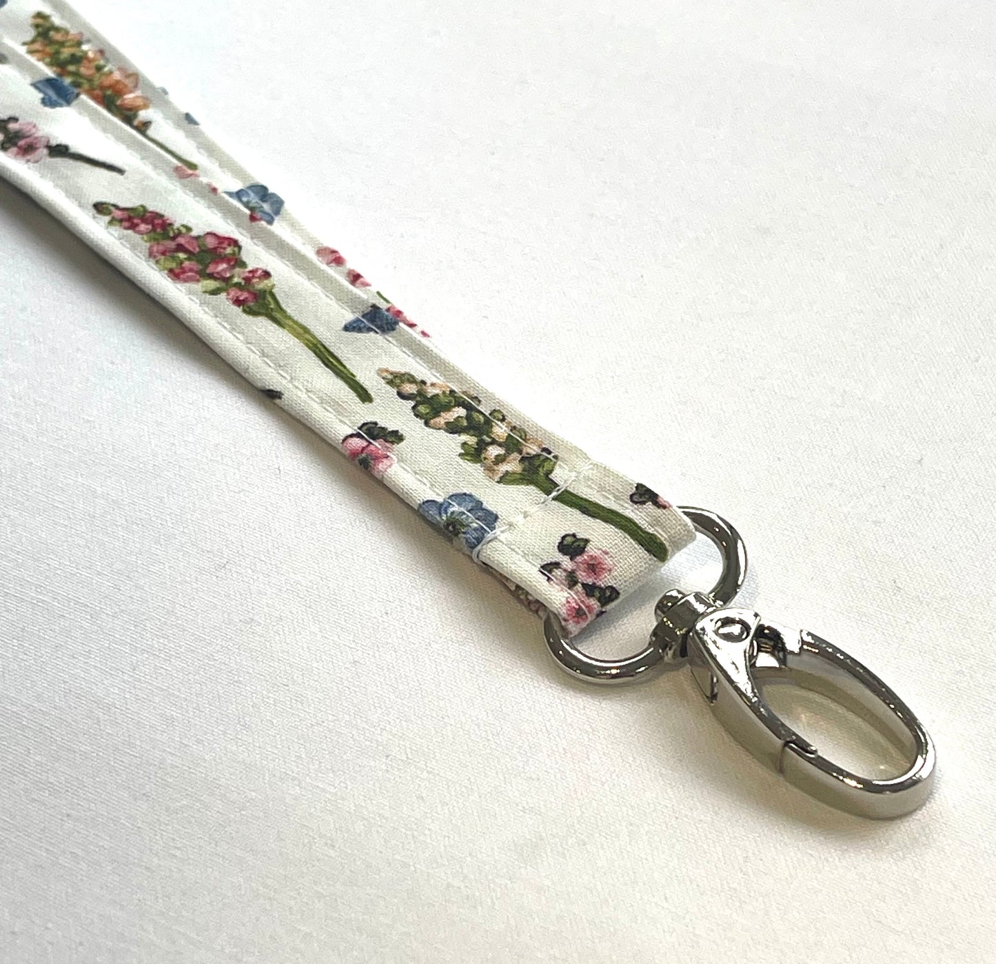 Secret Garden Fabric Breakaway Lanyard
