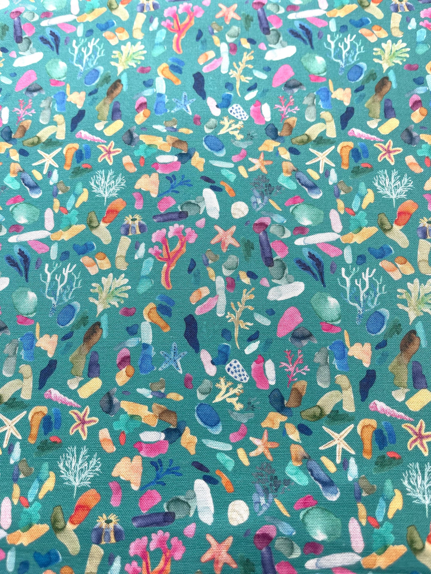 Rock Pool Fabric Breakaway Lanyard
