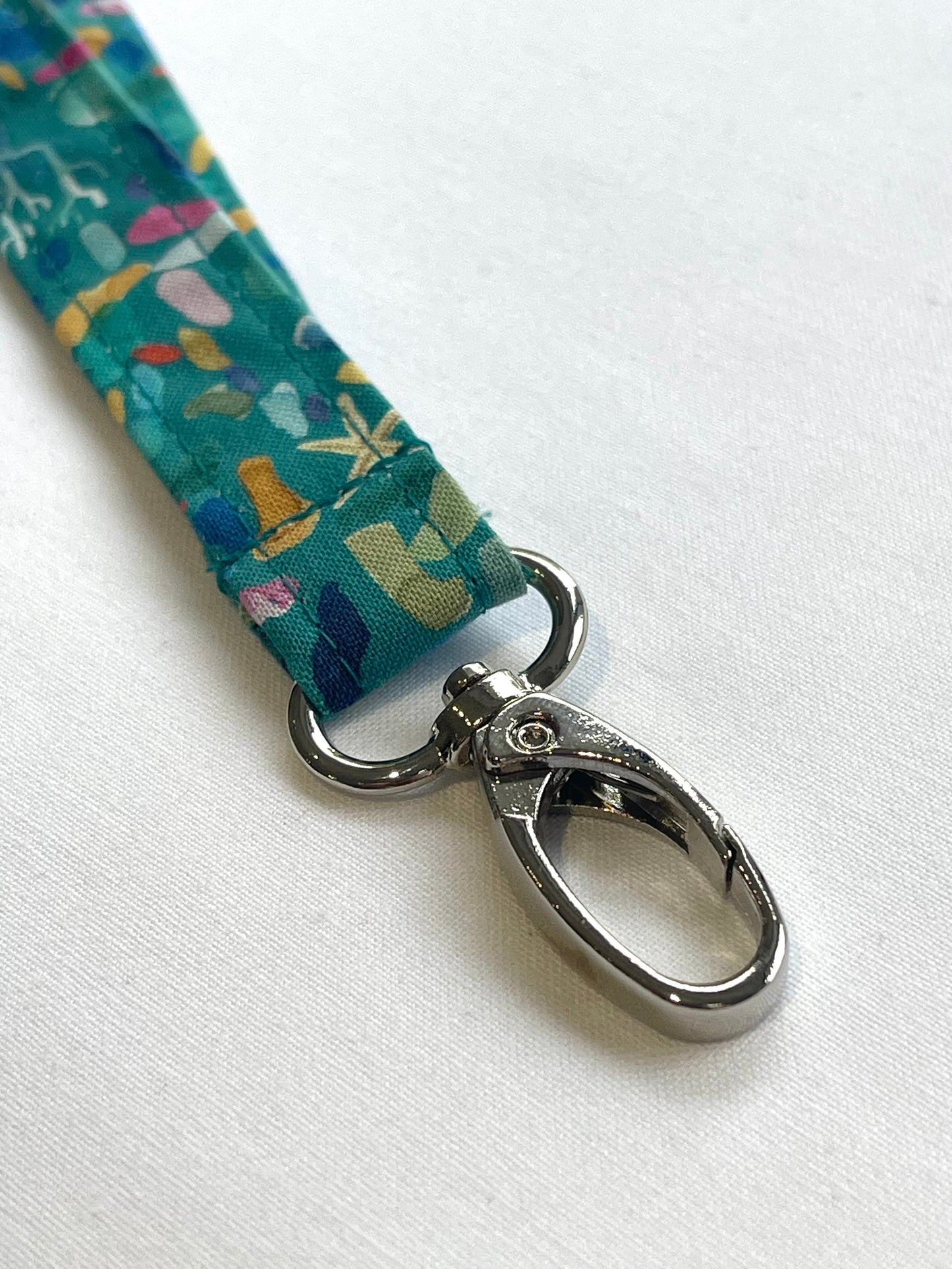 Rock Pool Fabric Breakaway Lanyard