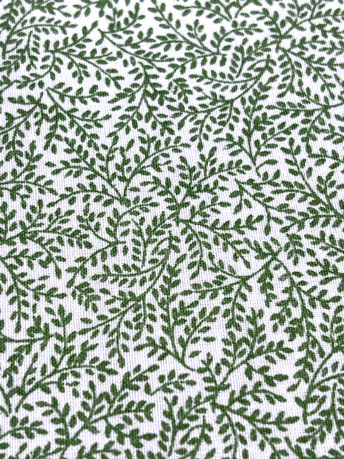 Reclaimed fabric: Olive Vine fabric safety breakaway lanyard