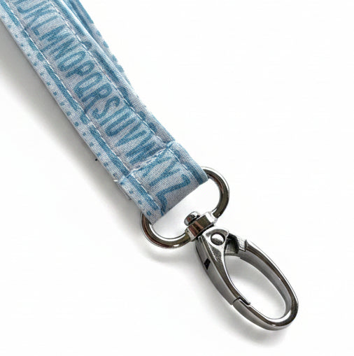 Alphabet Fabric Breakaway Lanyard