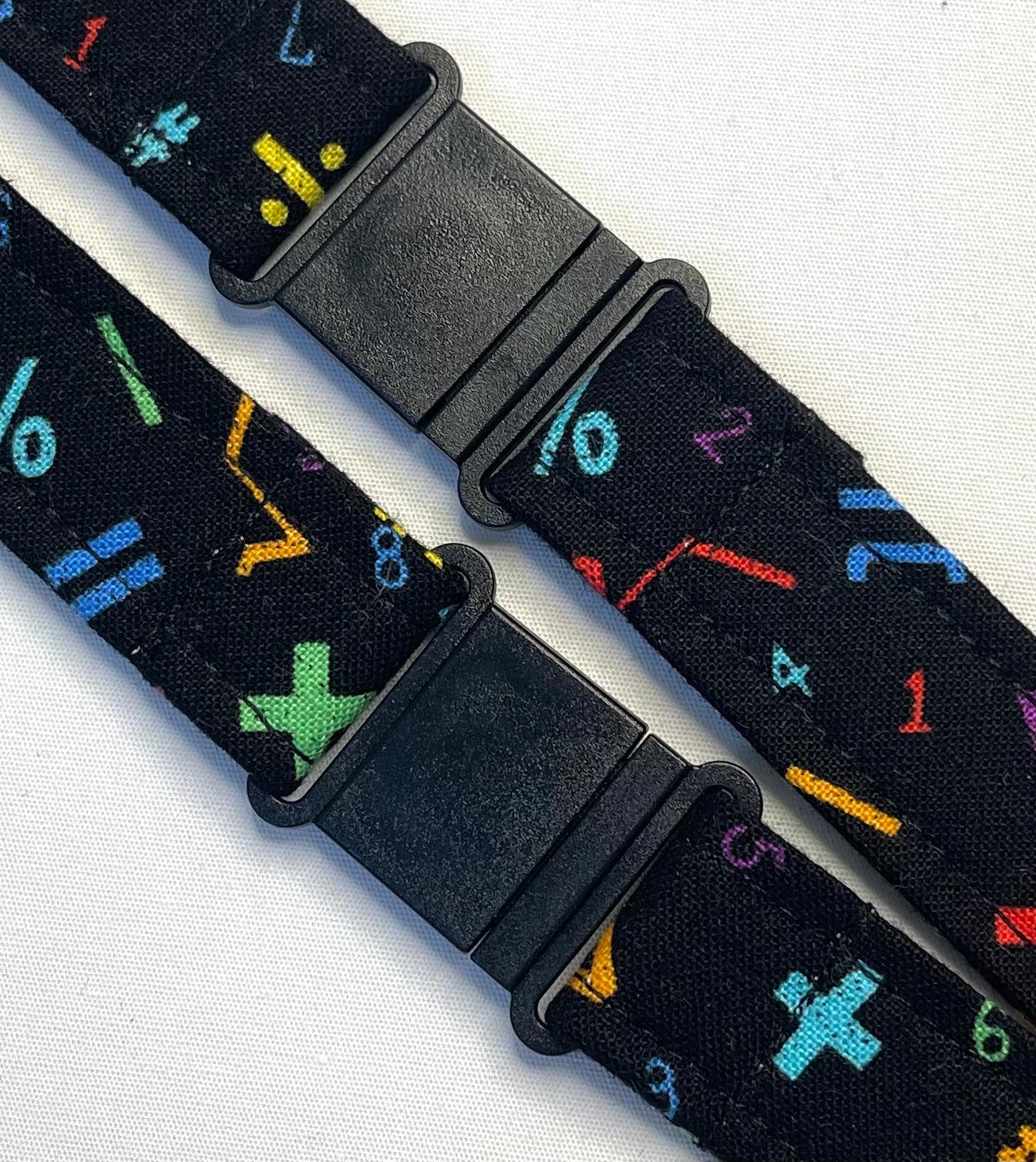 Maths Fabric Breakaway Lanyard - House of Lanyards