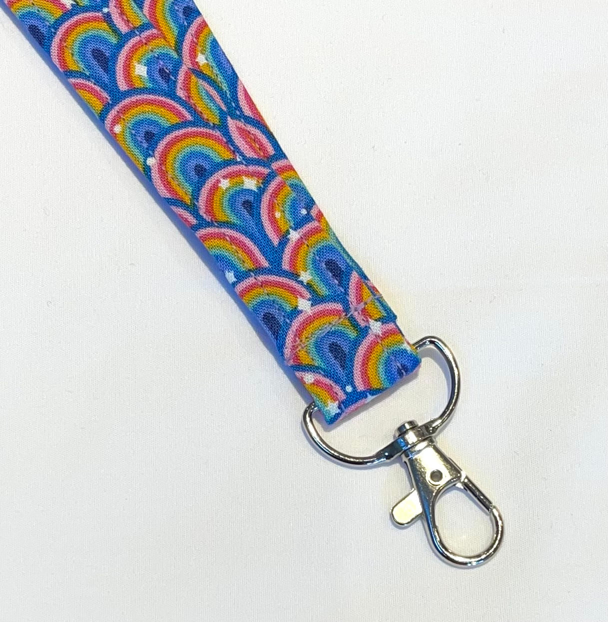 Over the rainbow Fabric Breakaway Lanyard - House of Lanyards