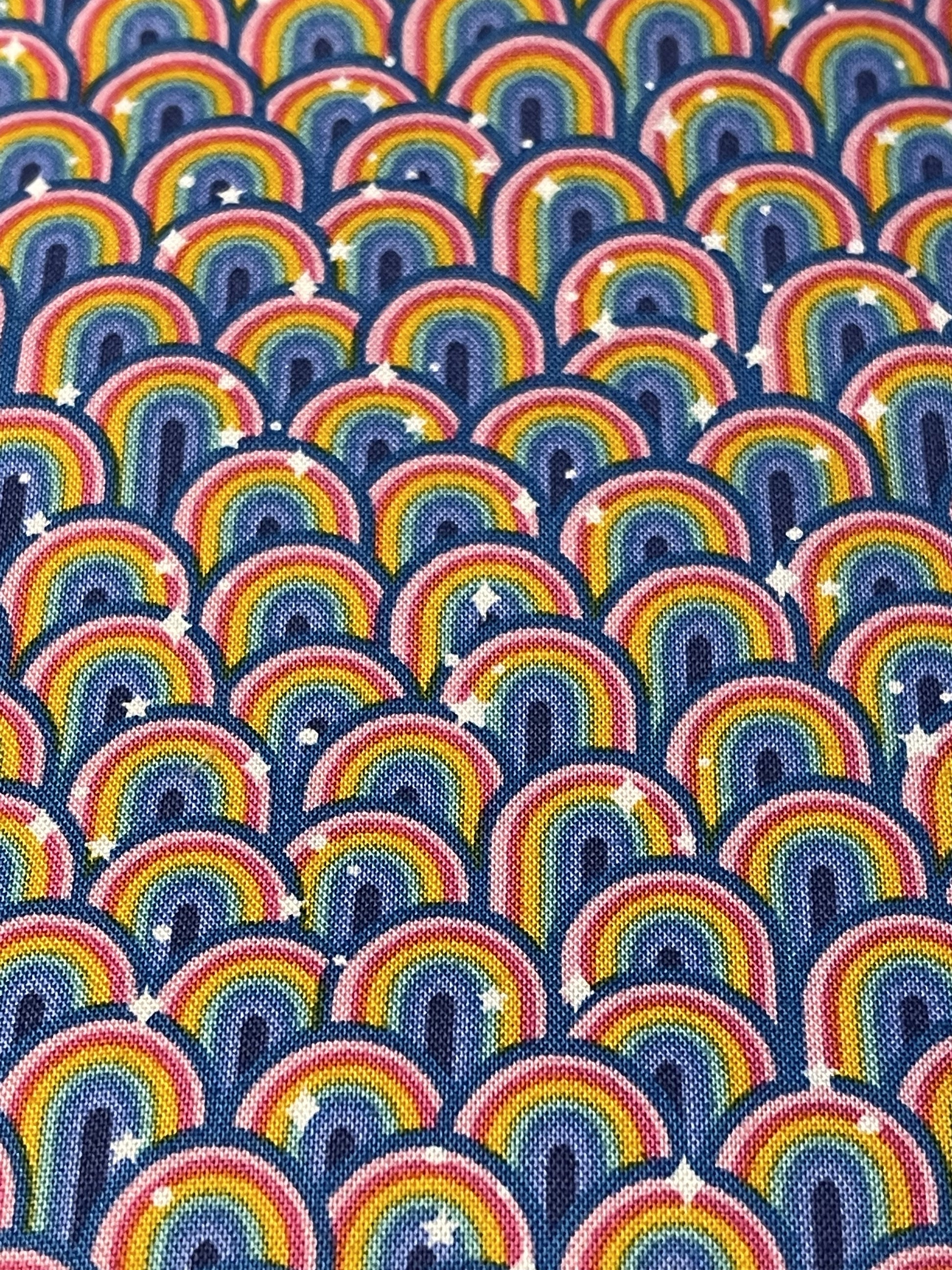 Over the rainbow Fabric Breakaway Lanyard - House of Lanyards