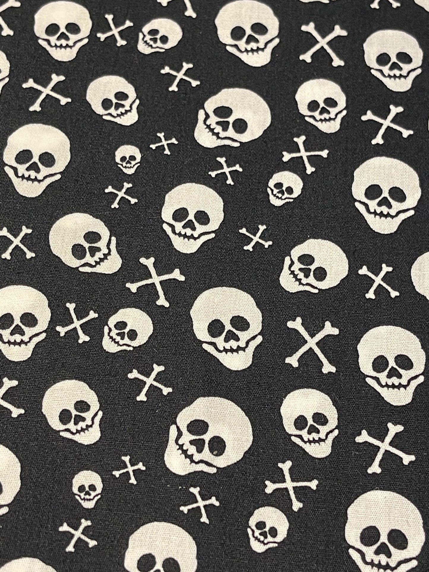 Skulls Fabric Breakaway Lanyard image 1