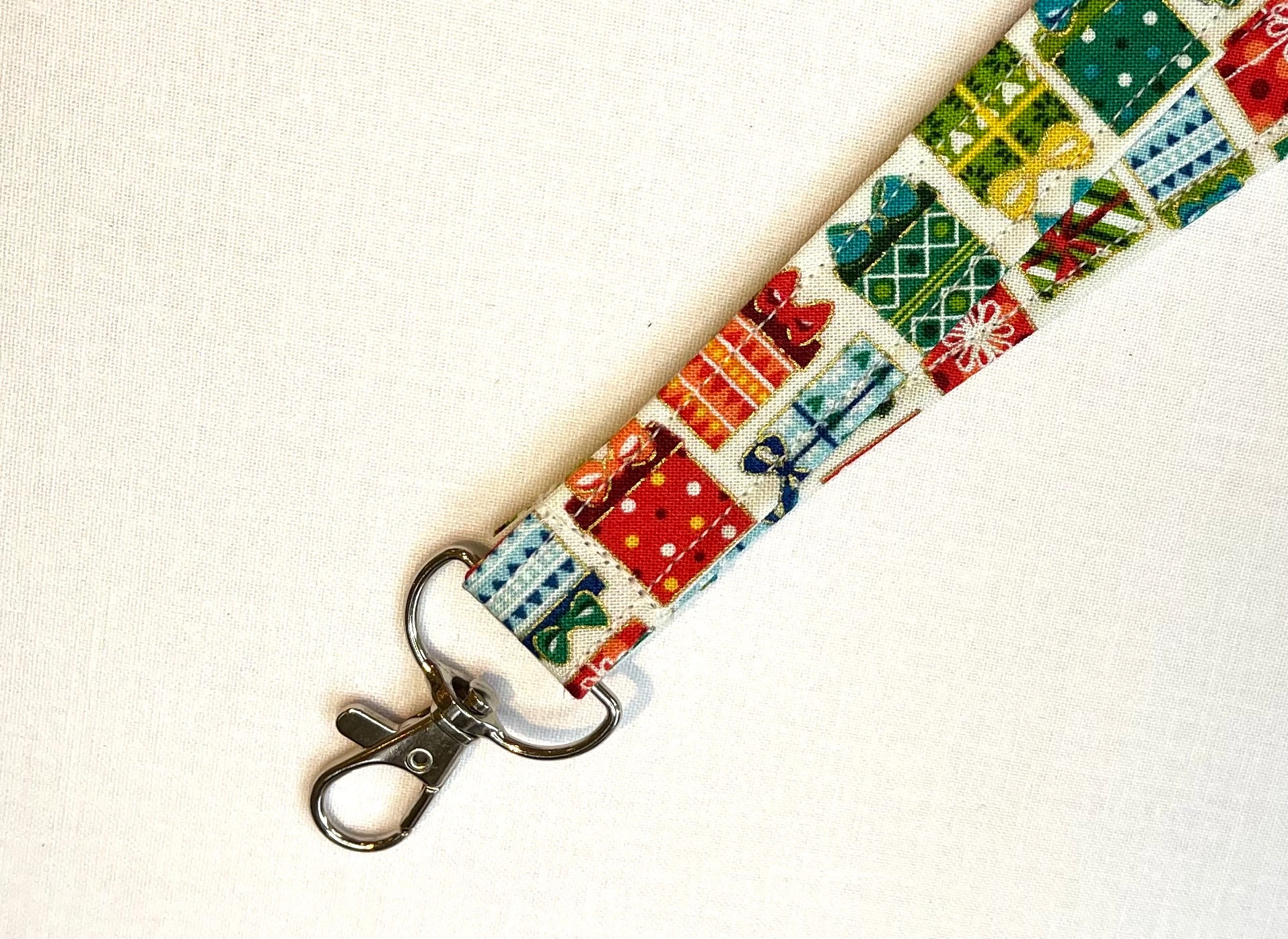 Christmas: Present Fabric Breakaway Lanyard image 5