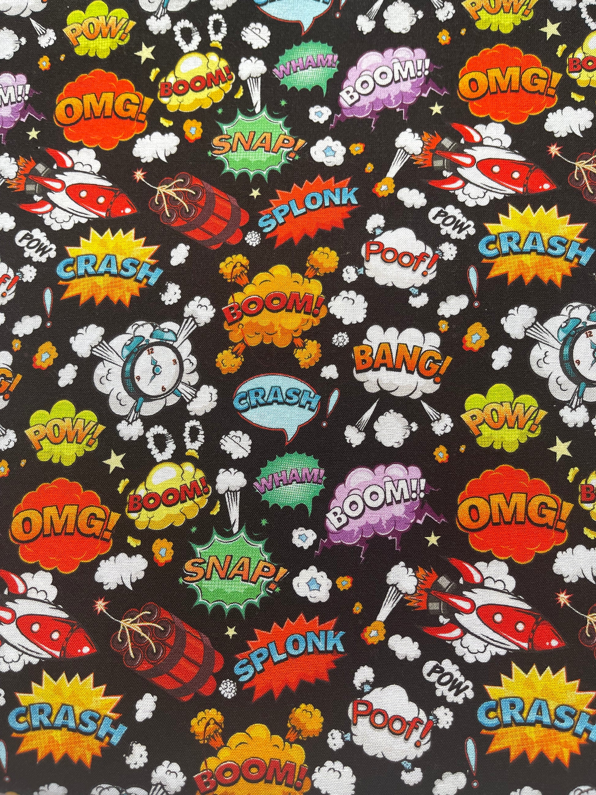 Comic Con Black Fabric Breakaway Lanyard image 1