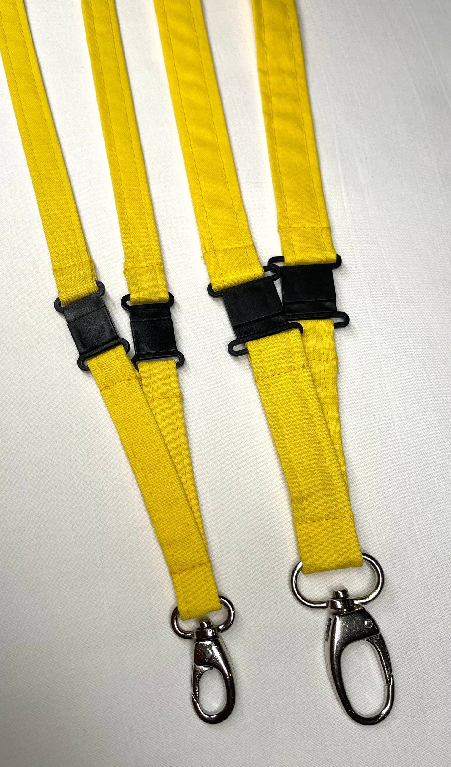 Plain: daffodil Yellow Breakaway Lanyard