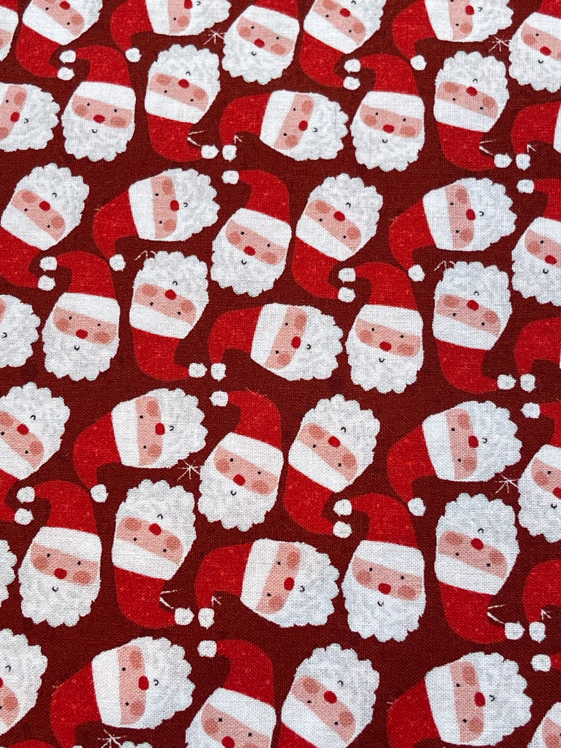 Christmas: Jolly Red Fabric Safety Breakaway Lanyard image 1