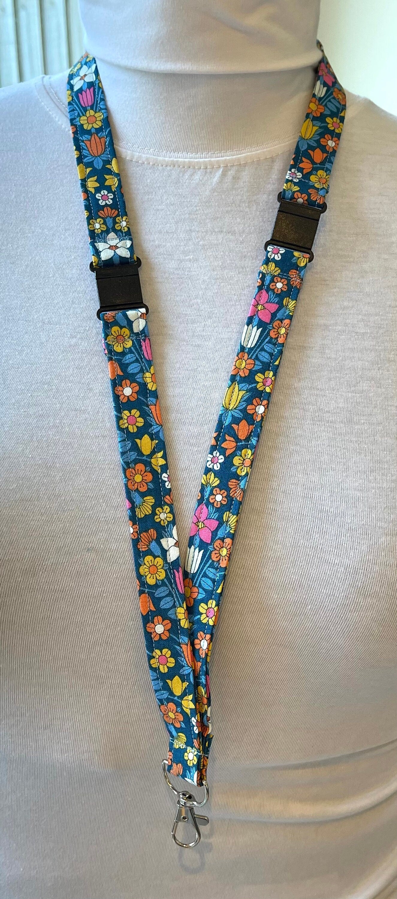 Liberty Breakaway Lanyard: Hampstead Meadow - House of Lanyards