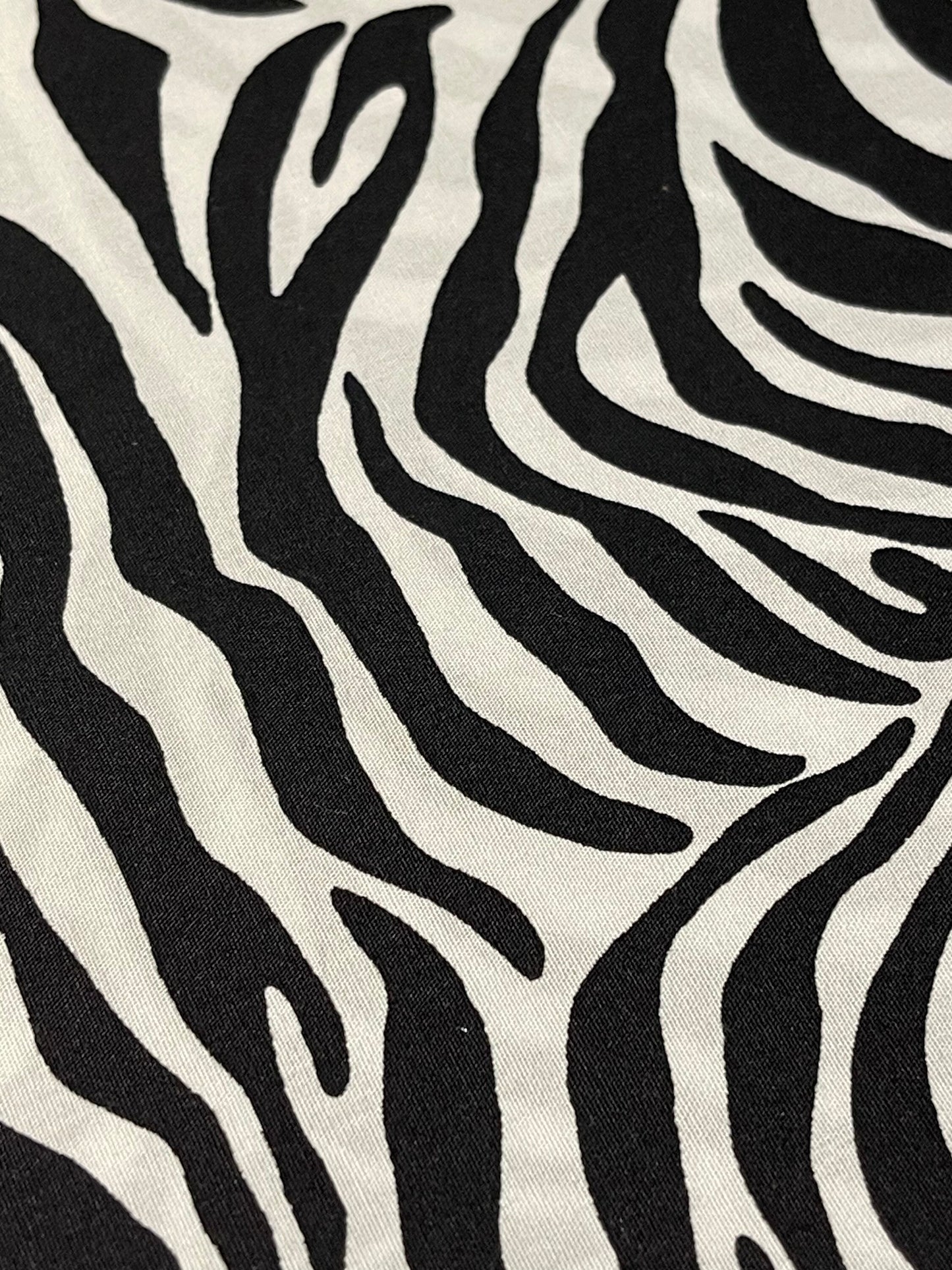 Zebra Fabric Breakaway Lanyard